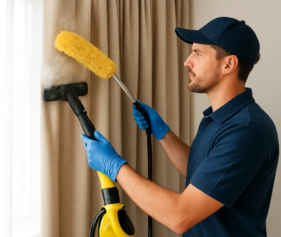 Emergency same-day curtain stain removal strathpine Matty Curtain Cleaning