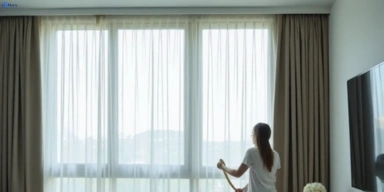 Delicate fabric curtain stain removal silk velvet sheer strathpine treatment